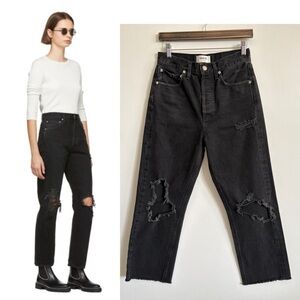 25 AGOLDE 90’s Jean- High Rise Distressed